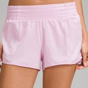 NWT Lululemon Hotty  Hot Short 2.5" inseam High rise Size 4 Vitapink Pastel PINK